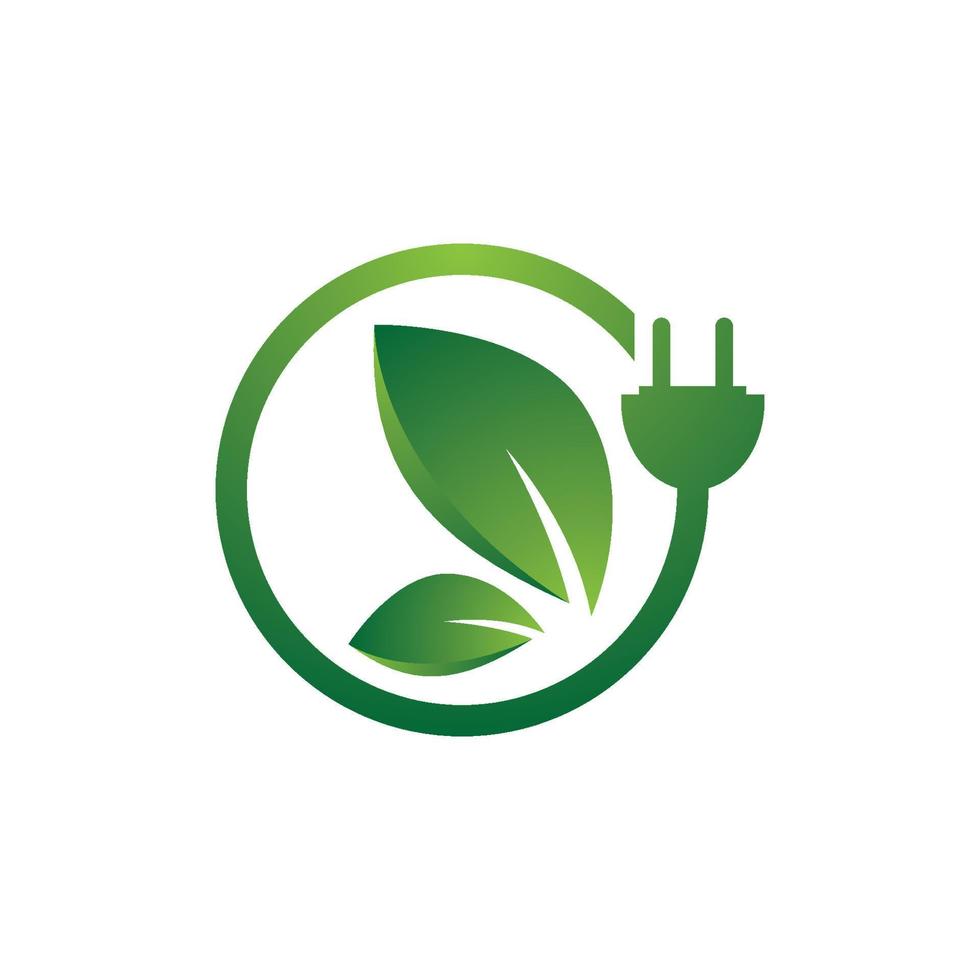 icône de l & # 39; énergie écologique vecteur