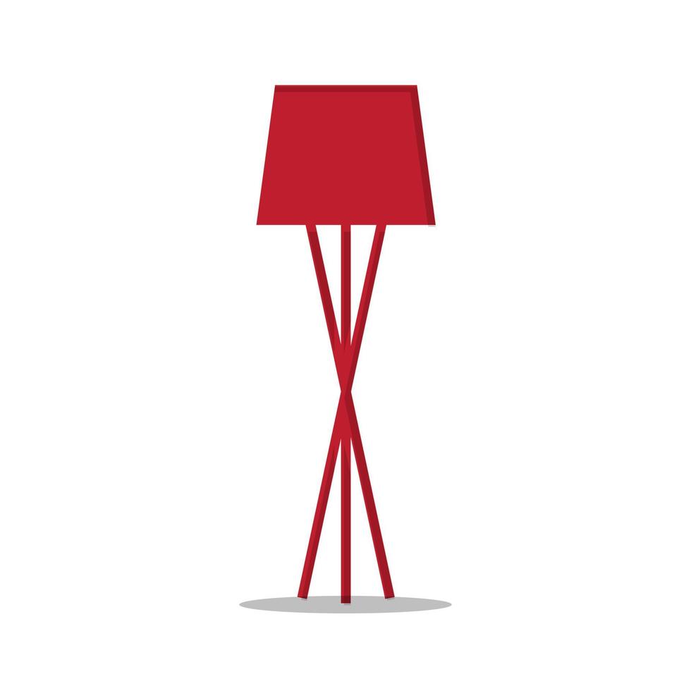 lustre de meuble, lampadaire et lampe de table en style cartoon plat. un ensemble de lampes sur fond blanc. lustres, illuminateur, lampe de poche - éléments d'un intérieur moderne. illustration vectorielle. vecteur