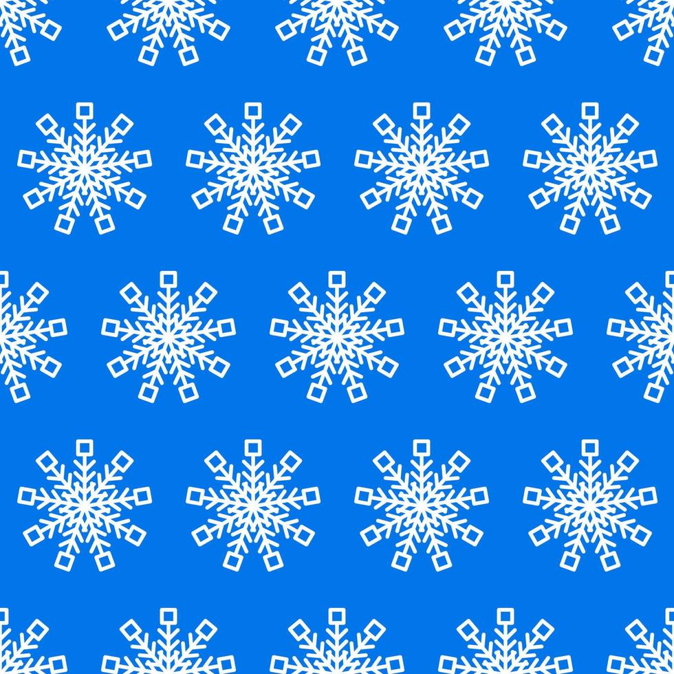 fond transparent avec des flocons de neige. éléments de décoration de noël et du nouvel an. illustration vectorielle. vecteur