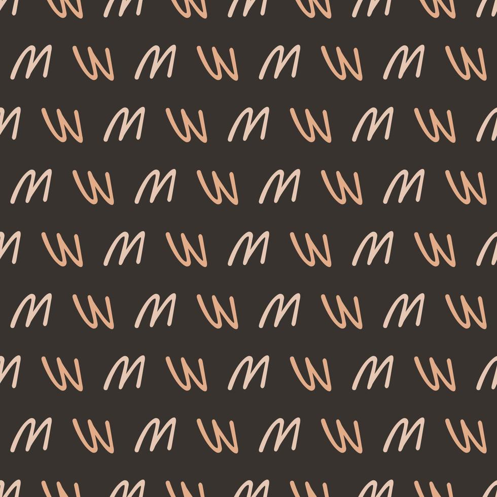 motif géométrique sans couture avec ligne sur fond sombre. impression vectorielle pour fond de tissu, textile vecteur