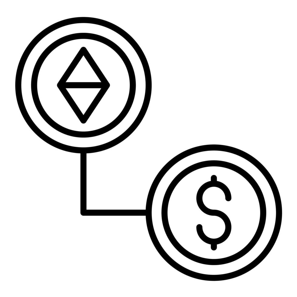 icône de la ligne d'arbitrage vecteur