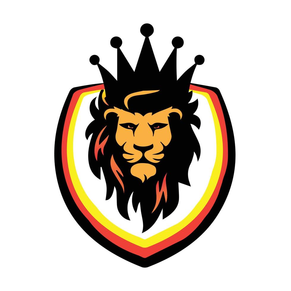 vecteur de logo de lion