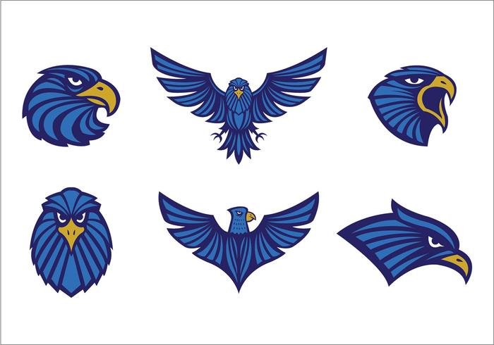 Free Eagles Logo Vector Tribal