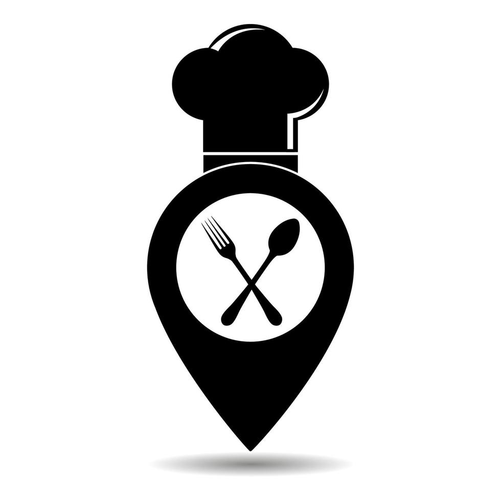 illustration de logo de cuisine. vecteur