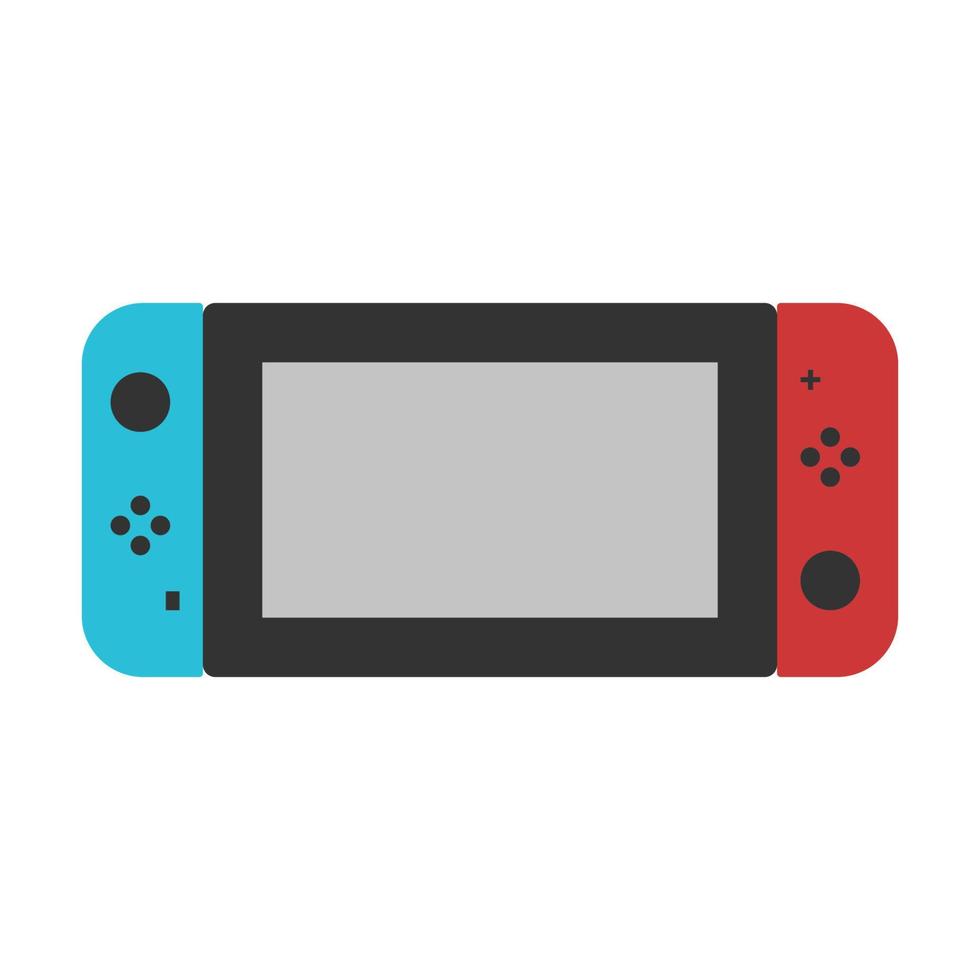 nintendo switch console illustration vectorielle interrupteur de vecteur