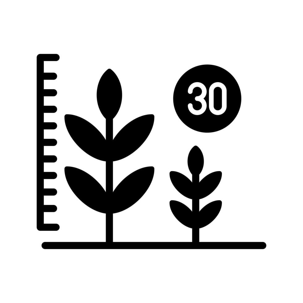 icône de vecteur de croissance