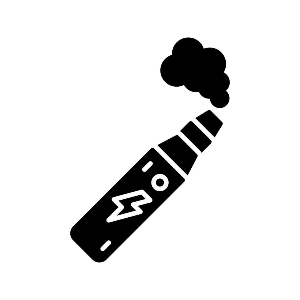 icône de vecteur de cigarette électronique