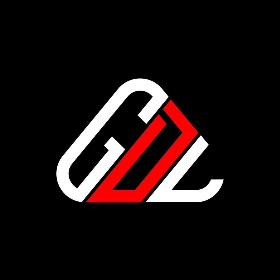 conception créative du logo de lettre gdl avec graphique vectoriel, logo gdl simple et moderne. vecteur