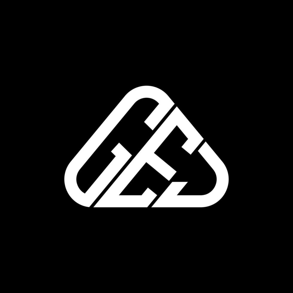 conception créative du logo de lettre gej avec graphique vectoriel, logo gej simple et moderne. vecteur