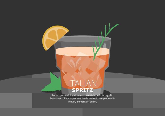 Spritz Illustration vecteur