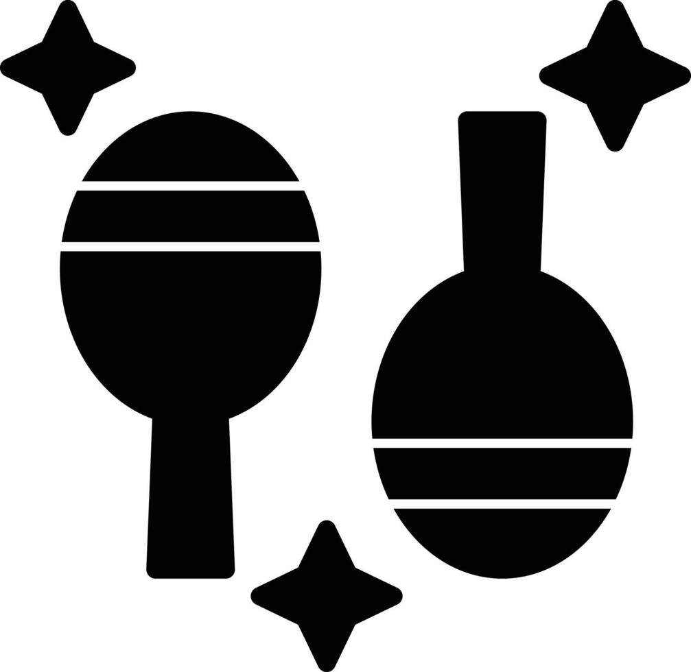 icône de glyphe de jonglerie vecteur