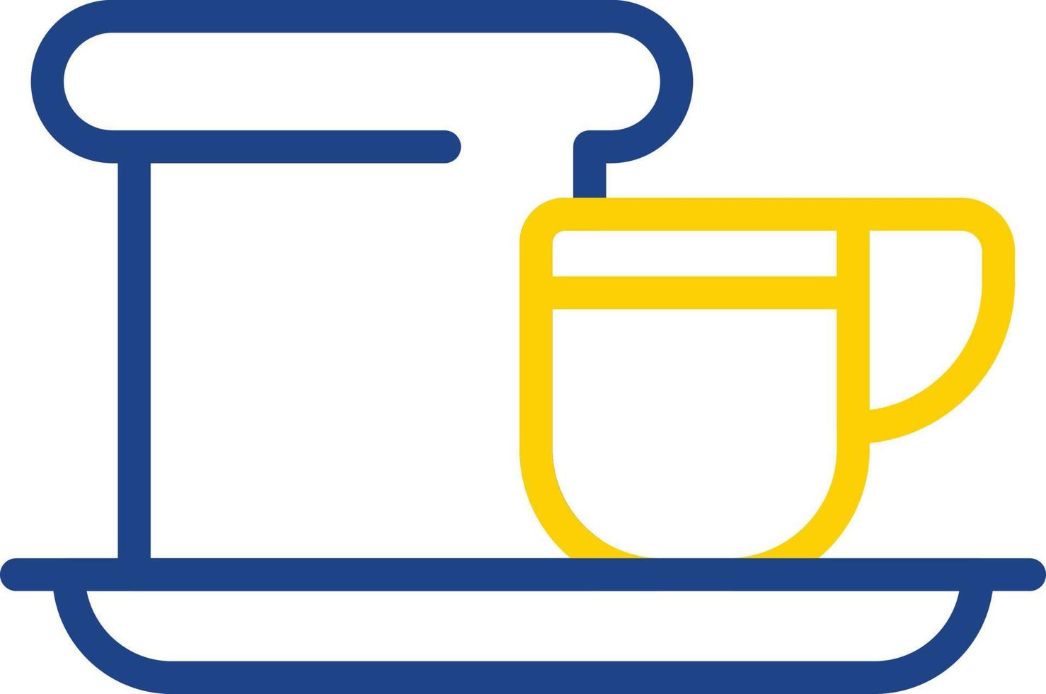 conception d'icône de vecteur de petit déjeuner