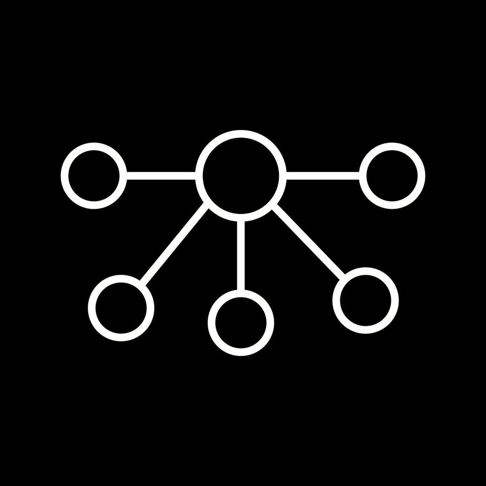 icône de vecteur de nœuds