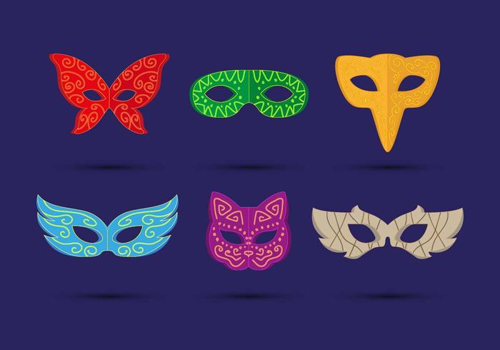 Masquerade Ball Mask Vector