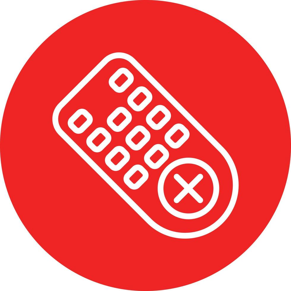 conception d'icône de vecteur de contrôle à distance
