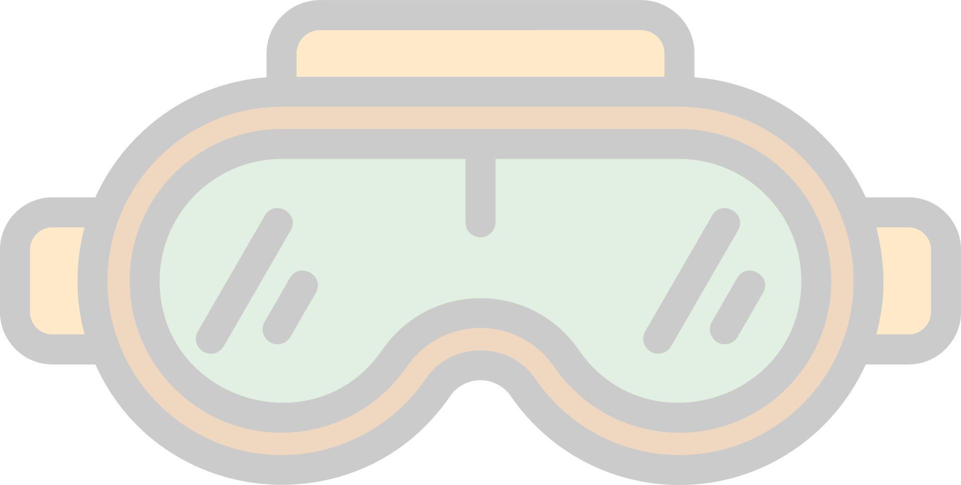 conception d'icône vectorielle de lunettes vr vecteur