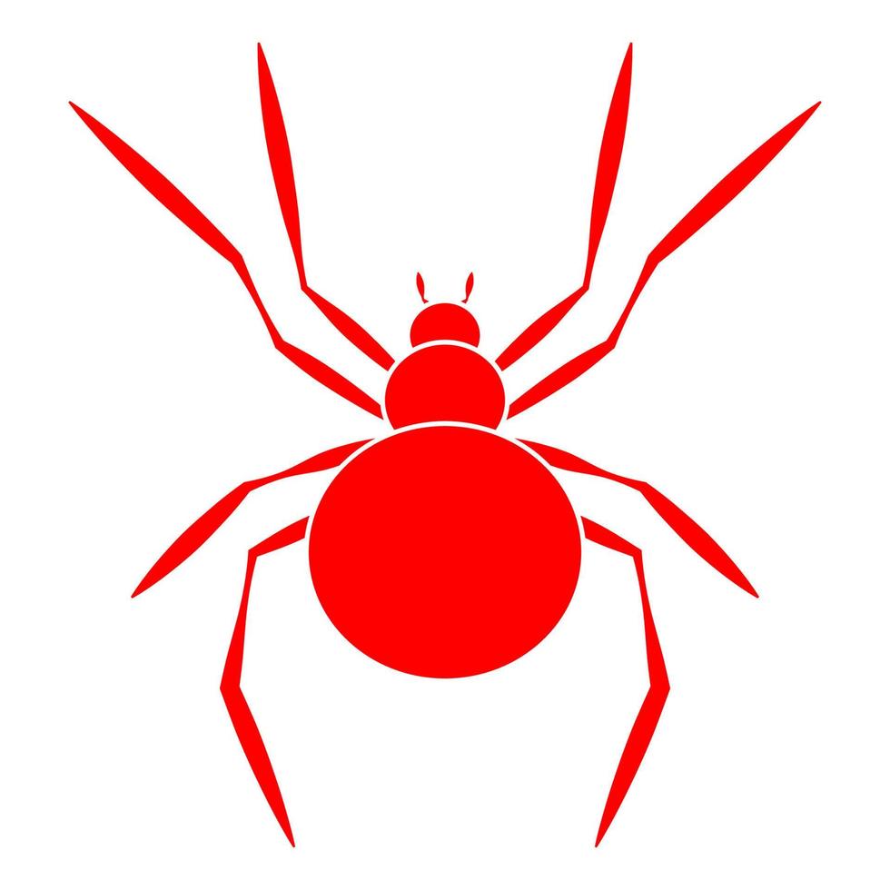 vecteur de logo araignée