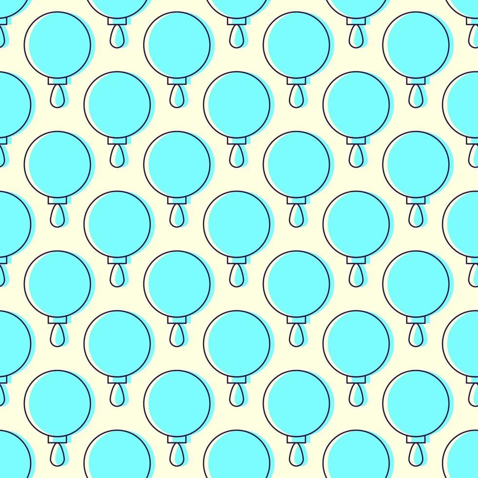 motif de babiole bleu vif pour les sites Web, le textile, le papier et d'autres surfaces vecteur