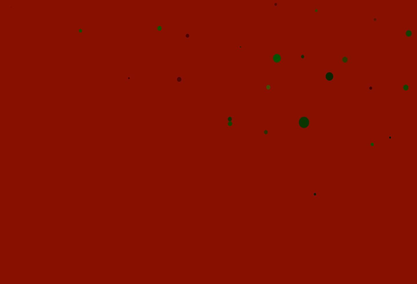 modèle de vecteur vert clair, rouge avec des cercles.