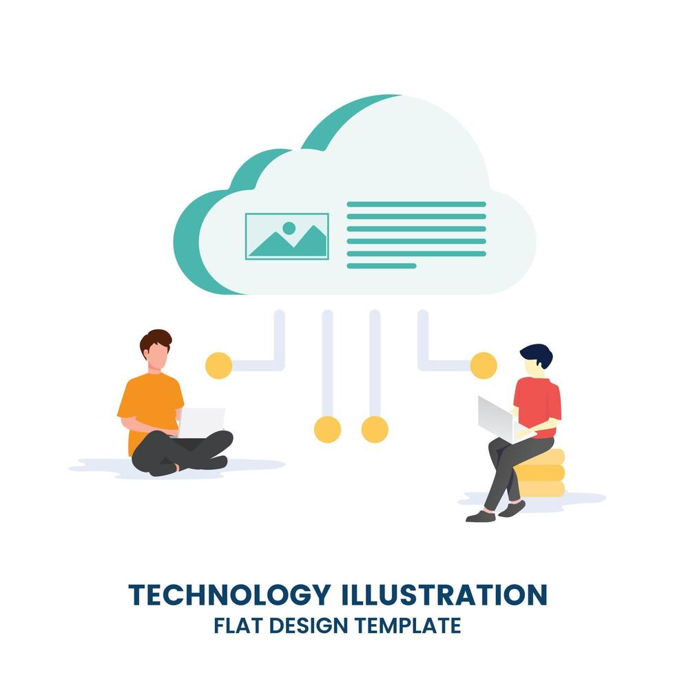 sécurité Internet, sécurité de l'information, protection des données, cloud computing vecteur