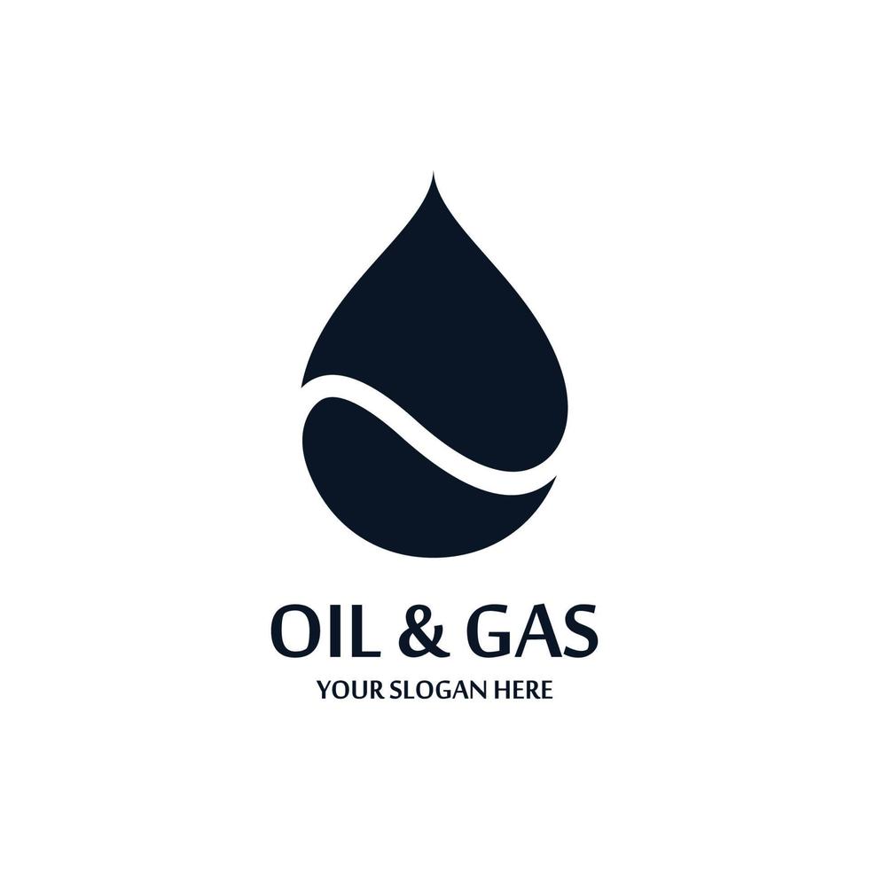 vecteur d'icône de pétrole et de gaz