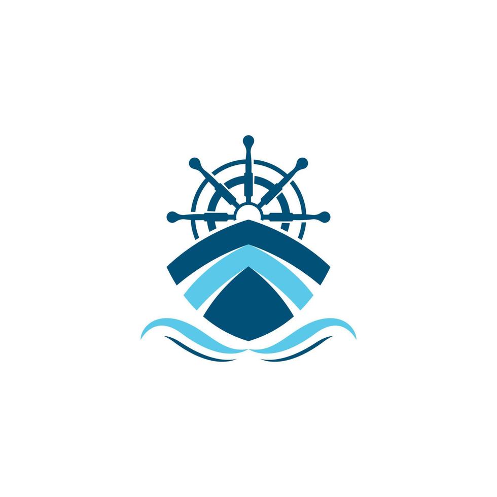 icône de vecteur de symbole de bateau de croisière