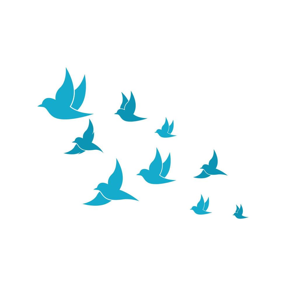 conception d'illustration d'icône de vecteur de colombe