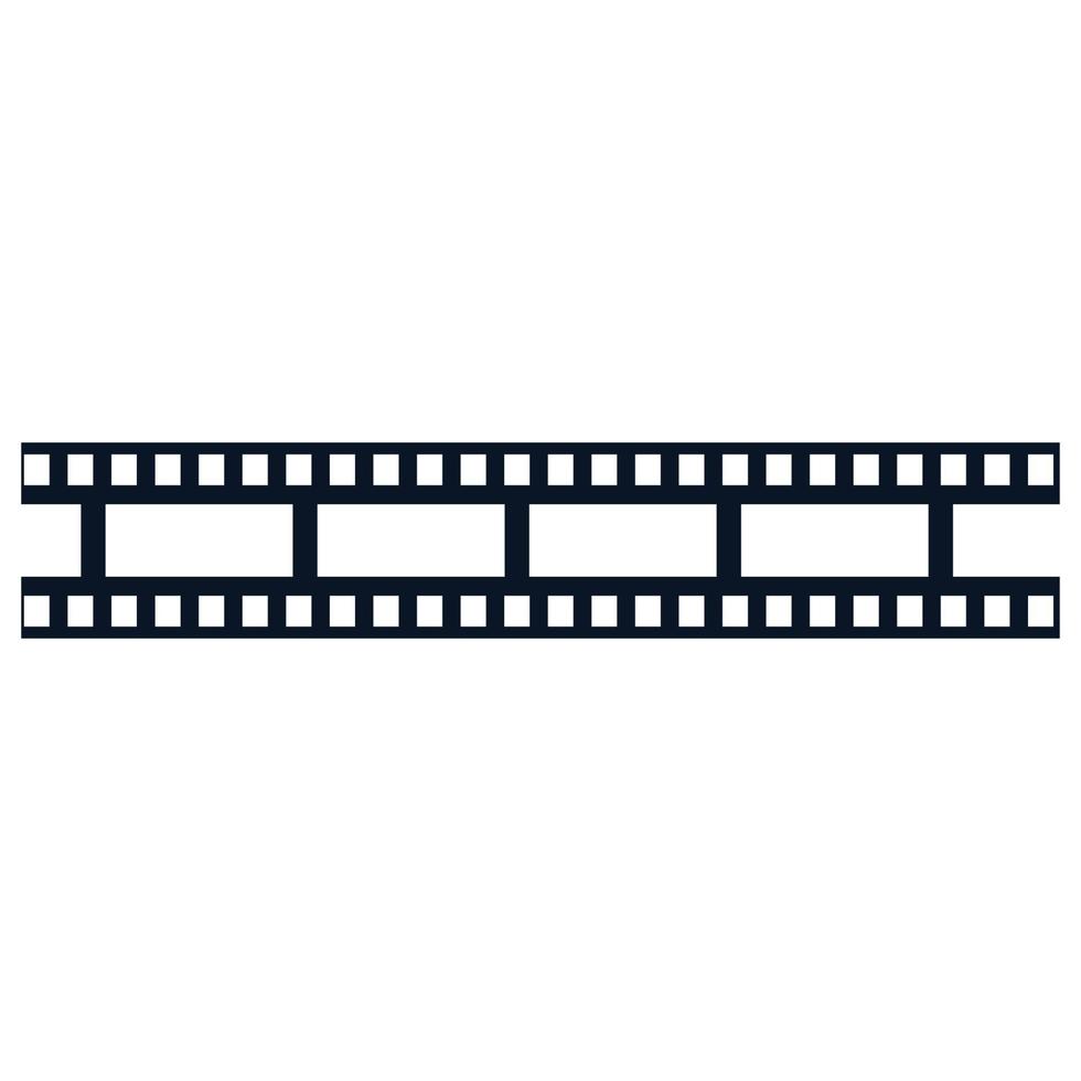 images de logo de bande de film vecteur