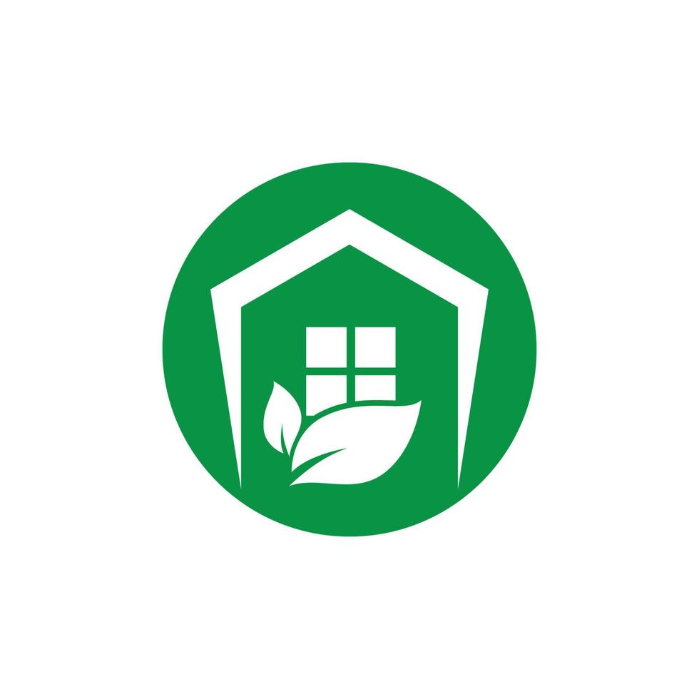 icône de vecteur de maison verte