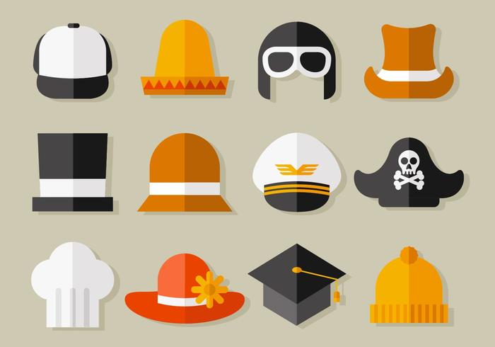 Free Hat Collection Vector