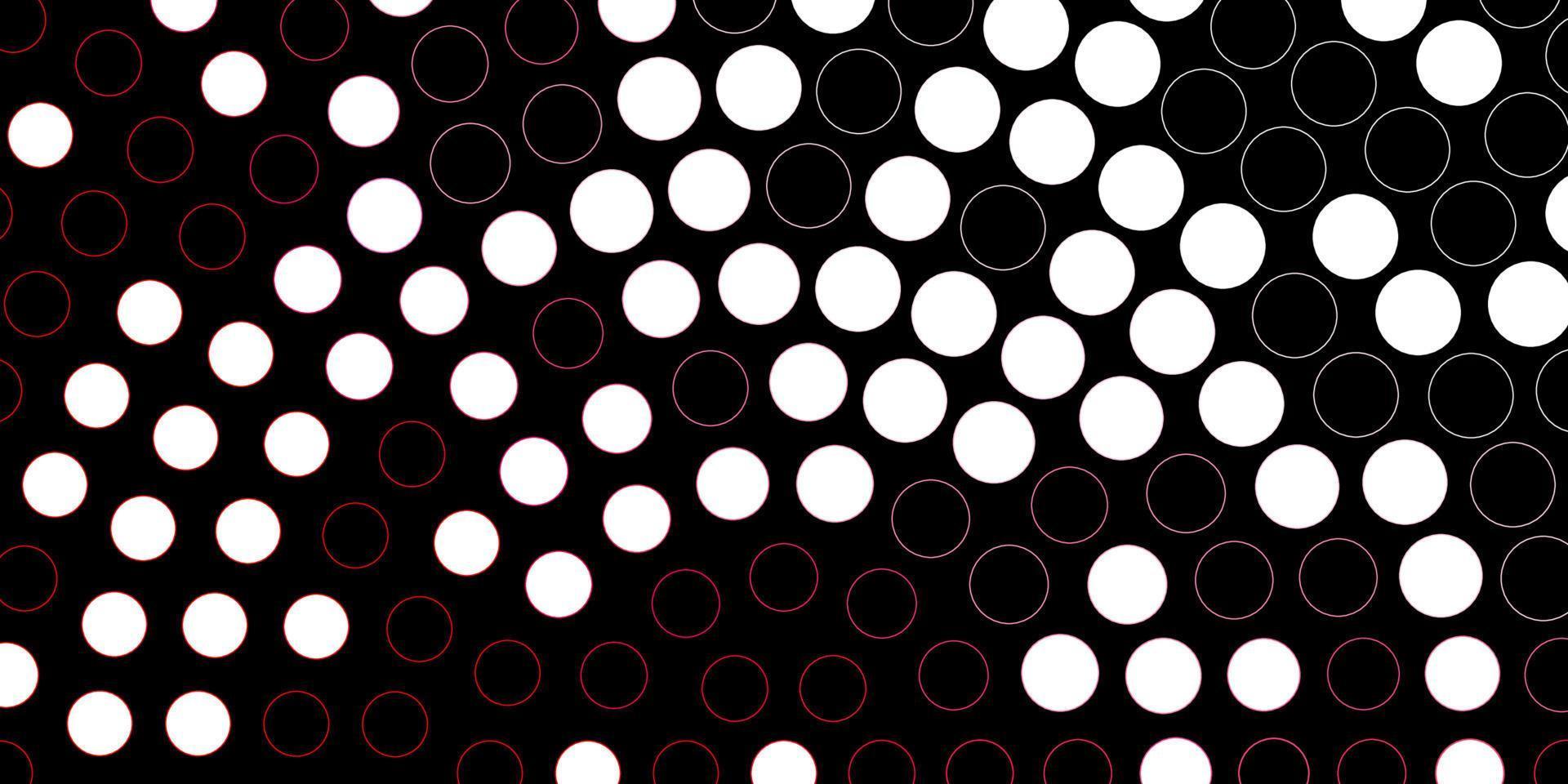 modèle de vecteur rouge foncé avec des cercles.