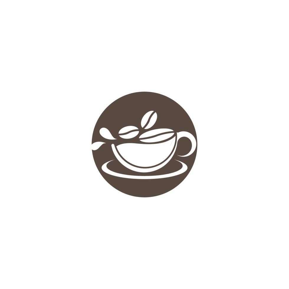 conception d'illustration d'icône de vecteur de café