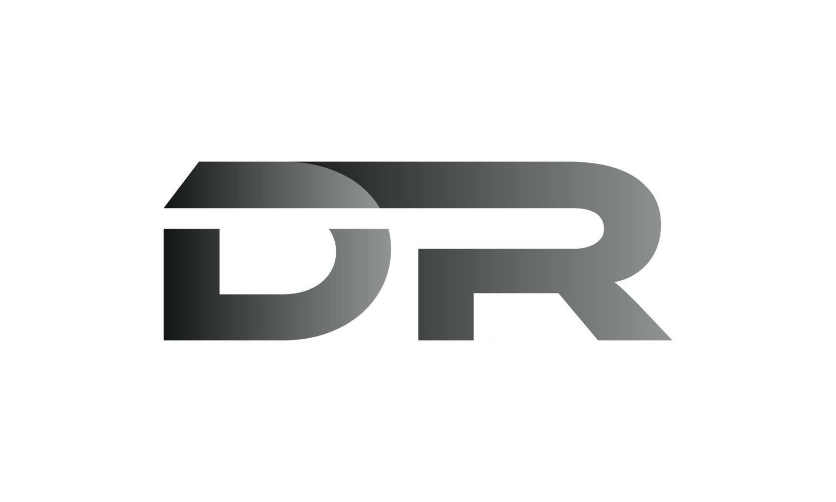 création de logo Dr. initiale dr lettre logo design monogramme vector design pro vecteur.