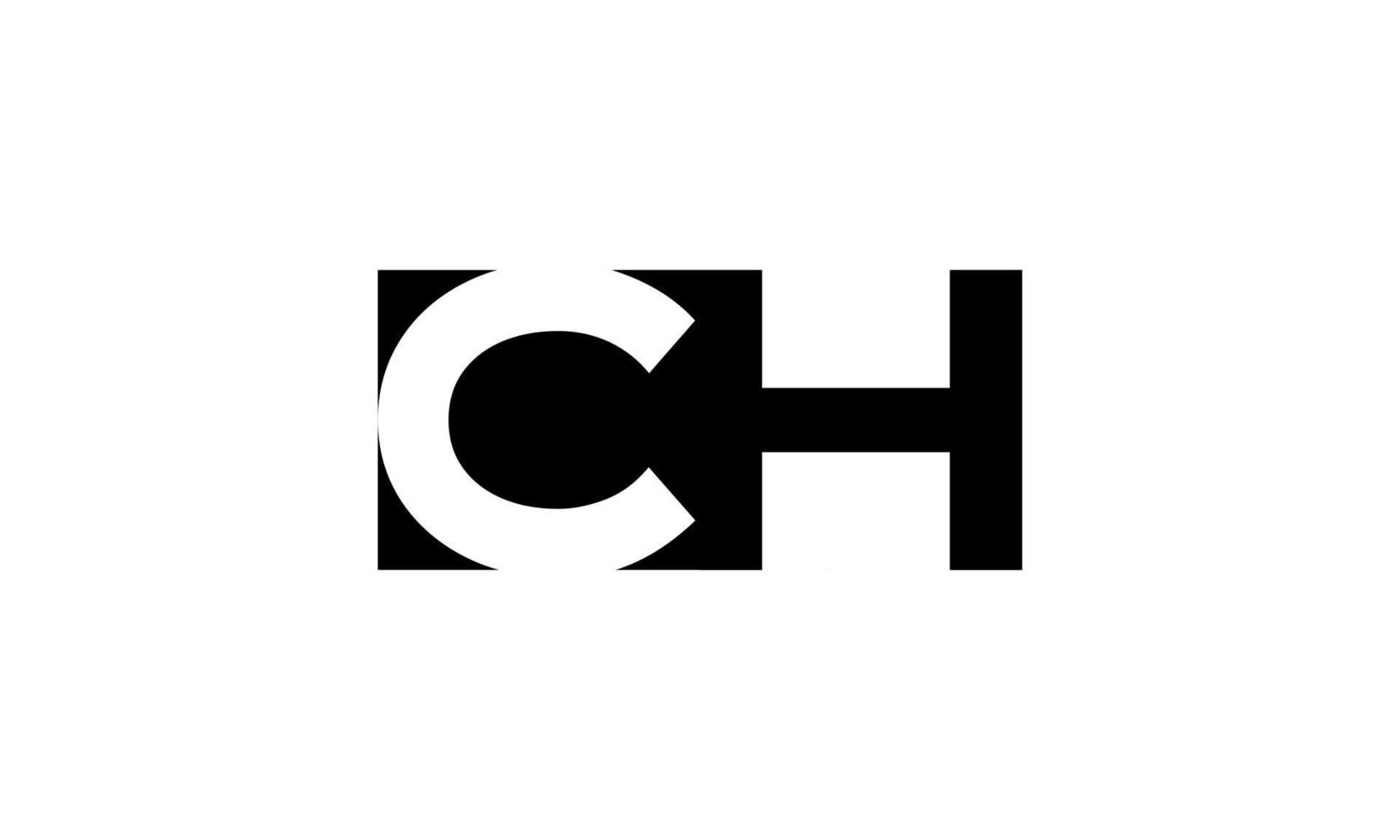 lettre ch logo pro fichier vectoriel vecteur pro