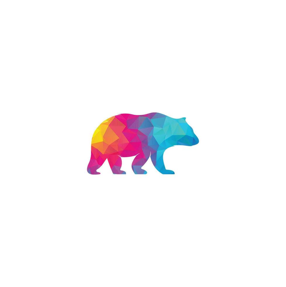 vecteur de conceptions d'icônes de logo d'ours. porte des concepts de logo. symbole d'icône.