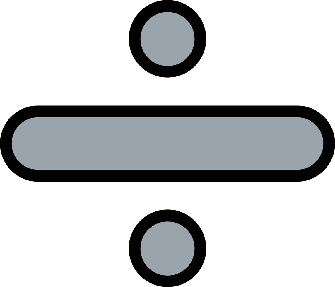 diviser la conception d'icône de vecteur