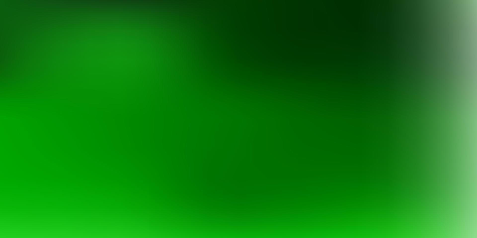 modèle de flou de vecteur vert clair.