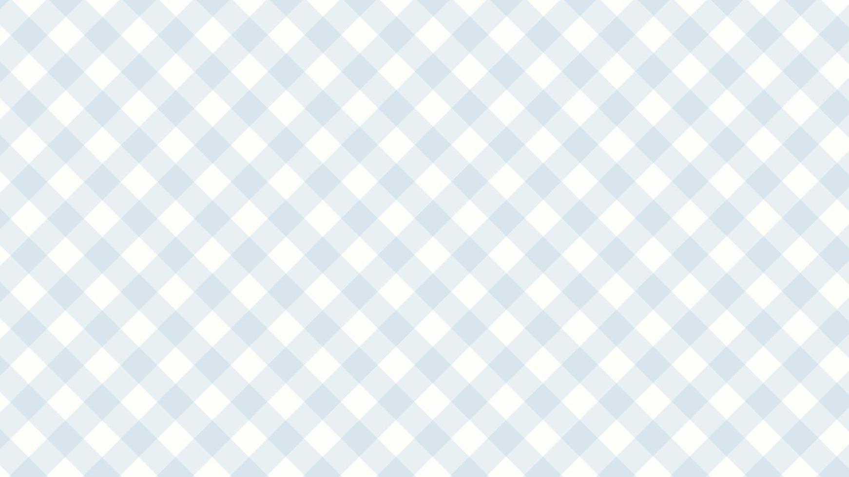 vichy diagonale bleu pastel rétro esthétique, dames, damier, illustration de papier peint tartan, parfait pour toile de fond, papier peint, bannière, carte postale, arrière-plan vecteur