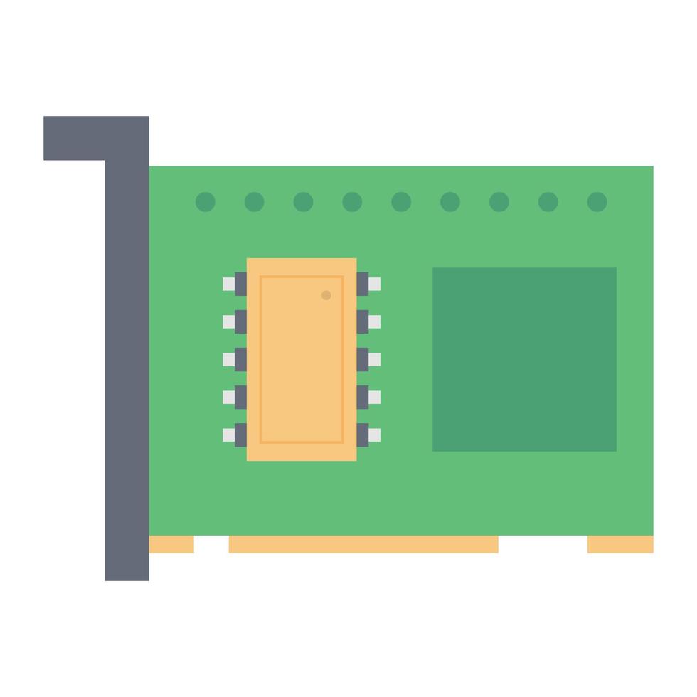 illustration vectorielle gpu sur fond.symboles de qualité premium.icônes vectorielles pour le concept et la conception graphique. vecteur