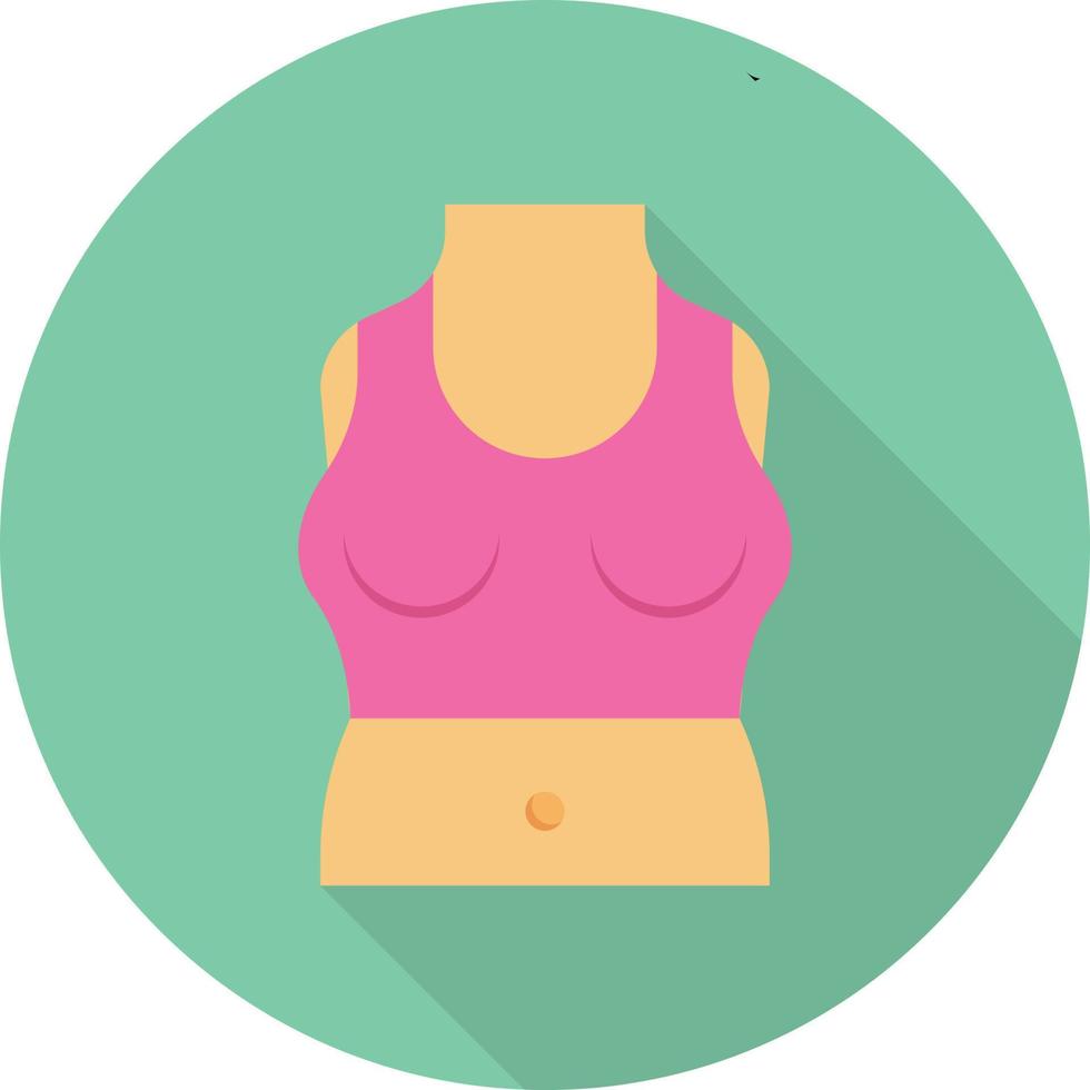 illustration vectorielle de fitness girl sur fond.symboles de qualité premium.icônes vectorielles pour le concept et la conception graphique. vecteur