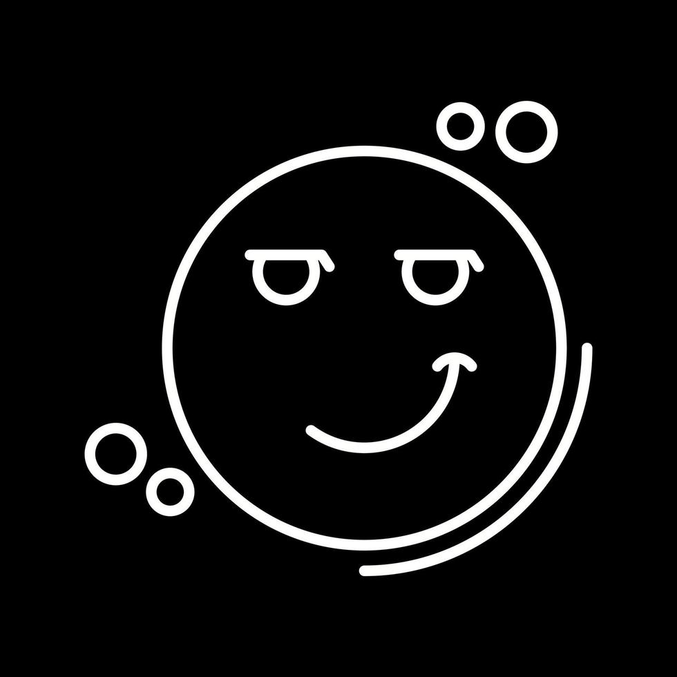 icône de vecteur de sourire narquois
