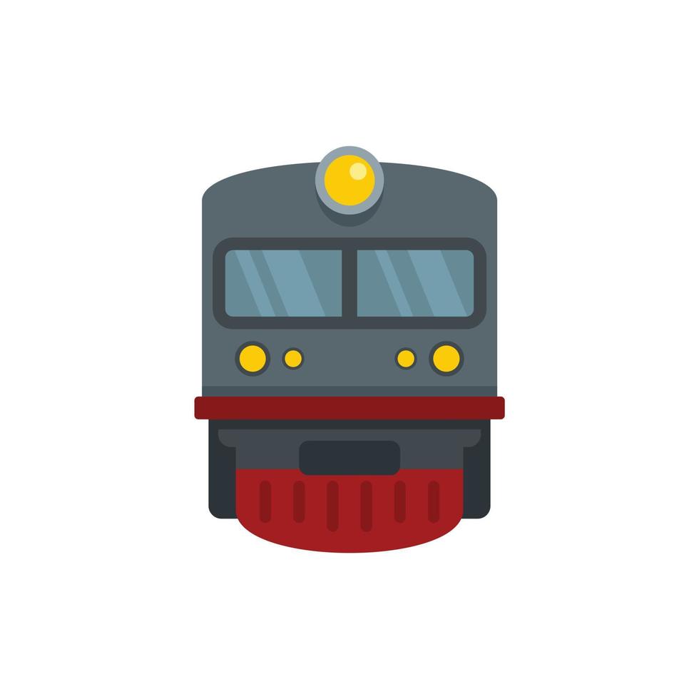 icône de train vecteur isolé plat