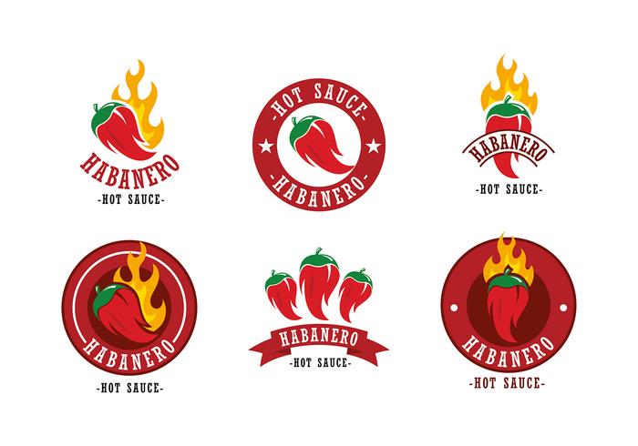 Logo habanero vecteur gratuit