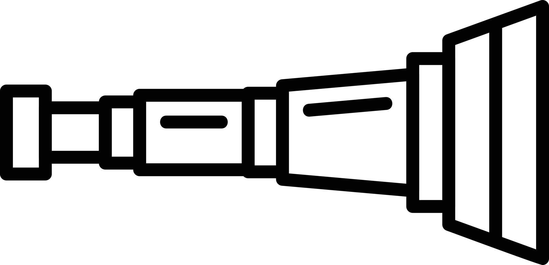 conception d'icône créative spyglass vecteur