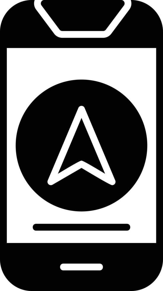 conception d'icône créative de navigation gps vecteur