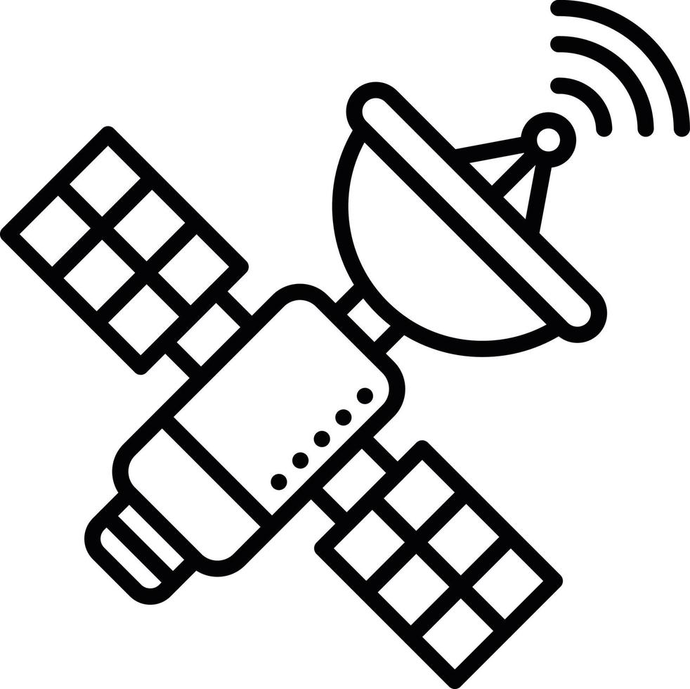 conception d'icône créative satellite vecteur