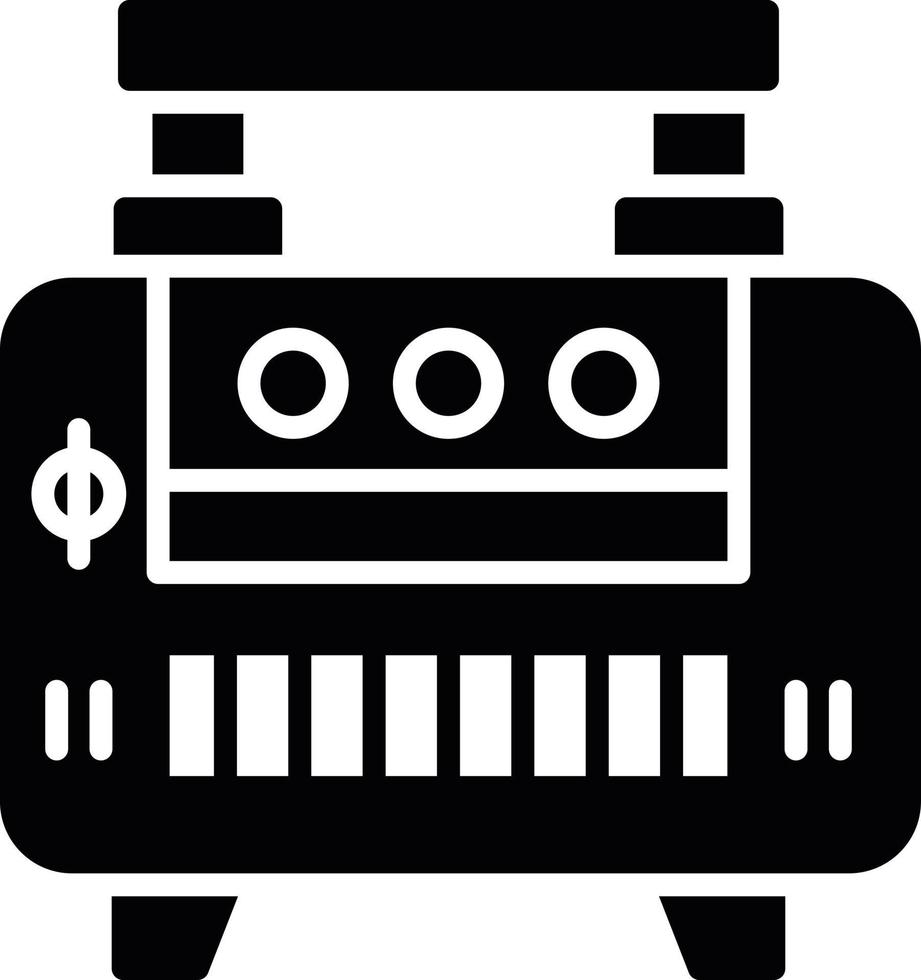 conception d'icône créative de machine vecteur