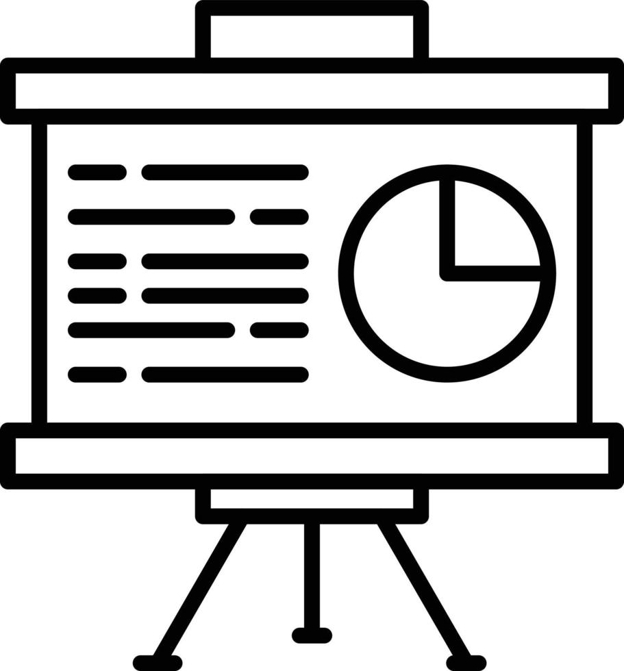 conception d'icône créative de présentation vecteur