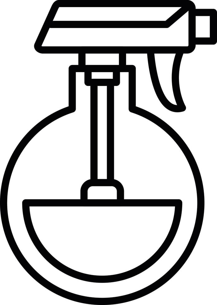 conception d'icône créative de pulvérisation vecteur