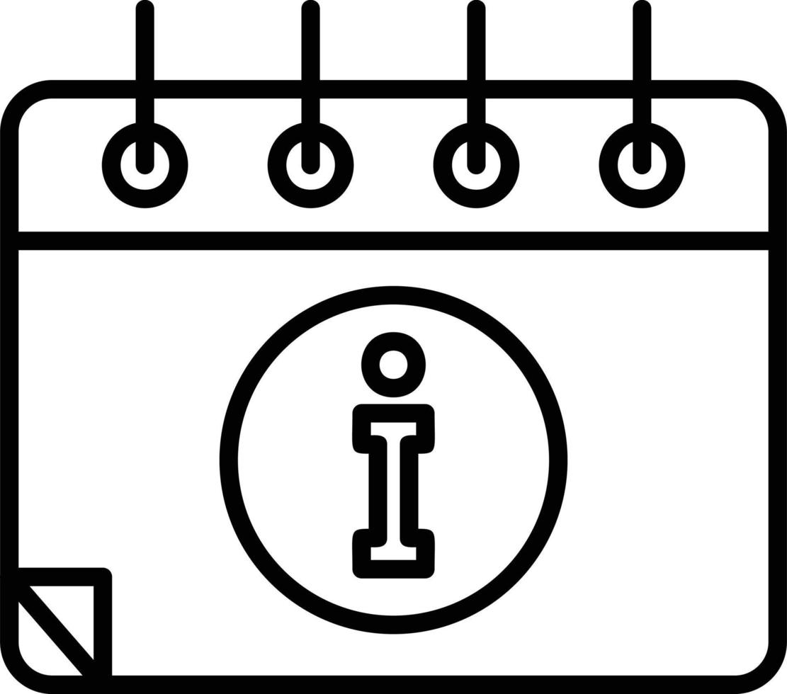 conception d'icônes créatives de calendrier vecteur